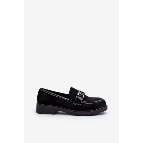  Mocasini de dama S.BARSKI HY350A NEGRU 