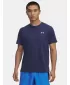 Tricou pentru bărbați UNDER ARMOUR UA LAUNCH SHORTSLEEVE 1382582-403 ALBASTRU