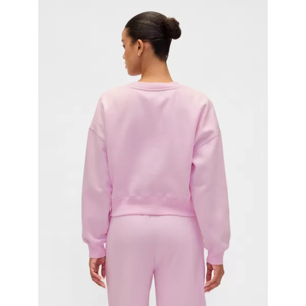  Hanorac de dama GAP CREW CROP SWEATSHIRT 852831-02 ROZ PRIMULA 