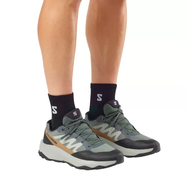  Pantofi pentru bărbați SALOMON OUTSCAPE L49152100 SEDONA SALVIE/FIER FORJAT/MASLIN STRĂLUCITOR 