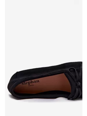 Mocasini de dama BOTO JANELISSE 41308 NEGRU