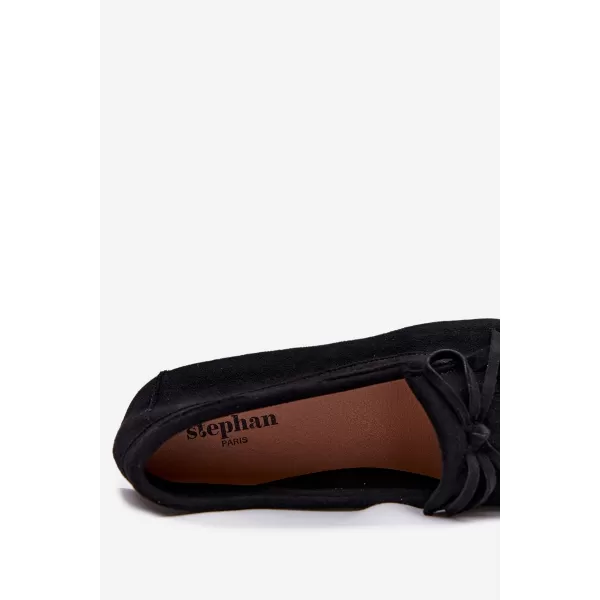  Mocasini de dama BOTO JANELISSE 41308 NEGRU 