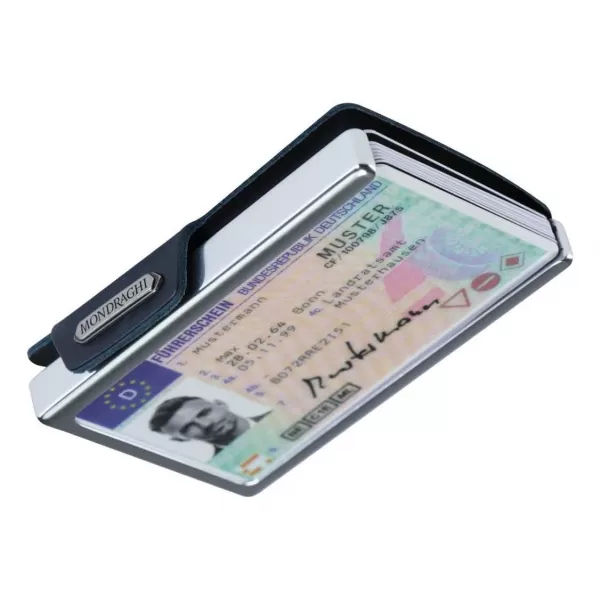  Portofel MONDRAGHI Silhouette Modern Deer ALBASTRU 