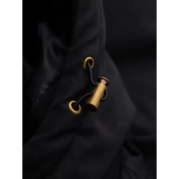  Parka pentru bărbați OMBRE OM-JAPJ-0287 NEGRU 