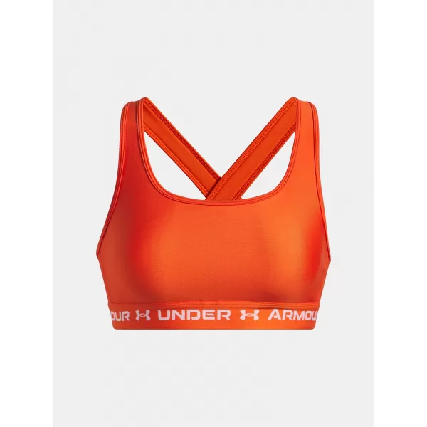  Sutien de damă UNDER ARMOUR CROSSBACK MID BRA 1361034-844 PORTOCALE 