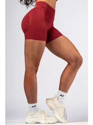 Pantaloni scurți push-up cu talie înaltă POWER 893 RED Nebbia