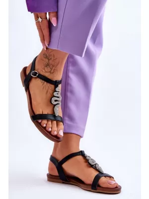 Sandale de dama S.BARSKI KV-5541-42 NEGRU