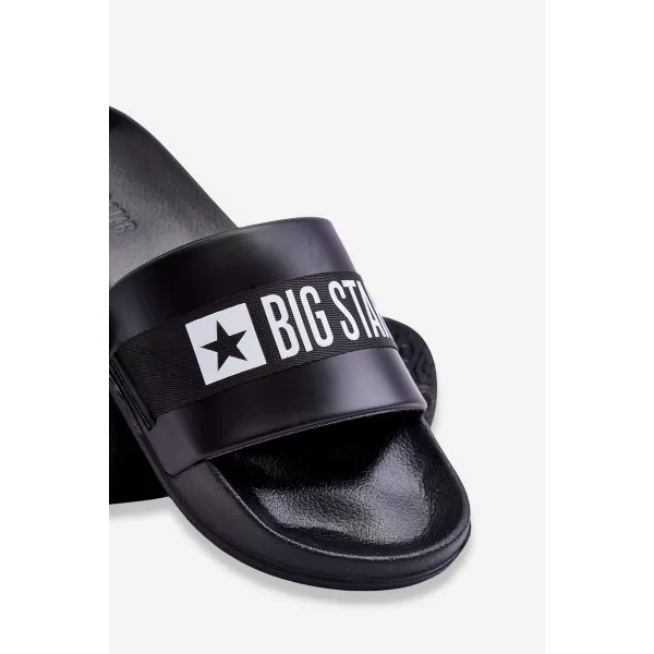  Slapi bărbați BIG STAR LL174458 NEGRI Pantofi Big Star 