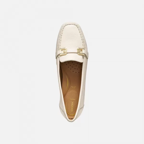  Mocasini de dama GEOX ANNYTAH MOC G012825 CREMOS 