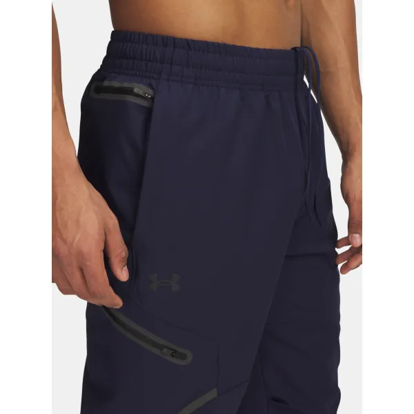  Pantaloni sport pentru bărbați UNDER ARMOUR UNSTOPPABLE CARGO PANT 1390256-410 ALBASTRU 