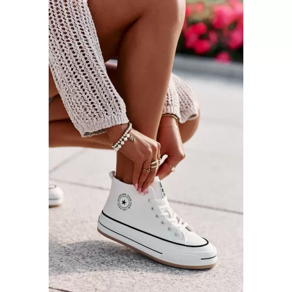  Adidași de damă BIG STAR OO274061 WHITE Pantofi Big Star 