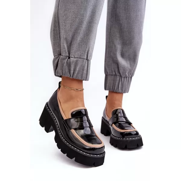  Mocasini de dama D&A MR870-32 NEGRU 