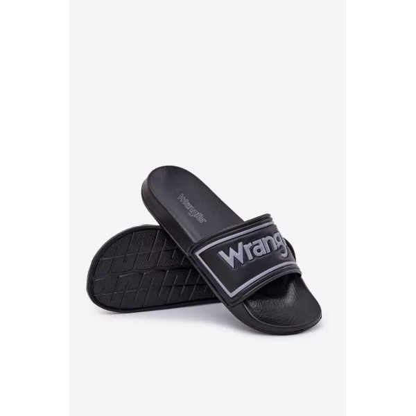  Papuci pentru bărbați WRANGLER AVERELL 20251042.25Y NEGRU 