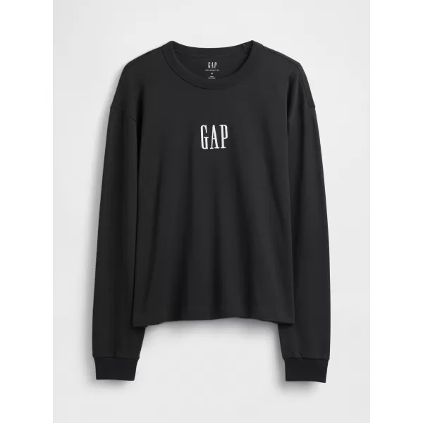  Tricou pentru bărbați GAP LONGSLEEVE TEE 838354-00 NOAPTE FĂRĂ LUNĂ 