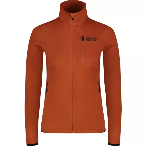  Hanorac pentru femei powerfleece NORDBLANC SEDGE NBWFL8291 MARO 
