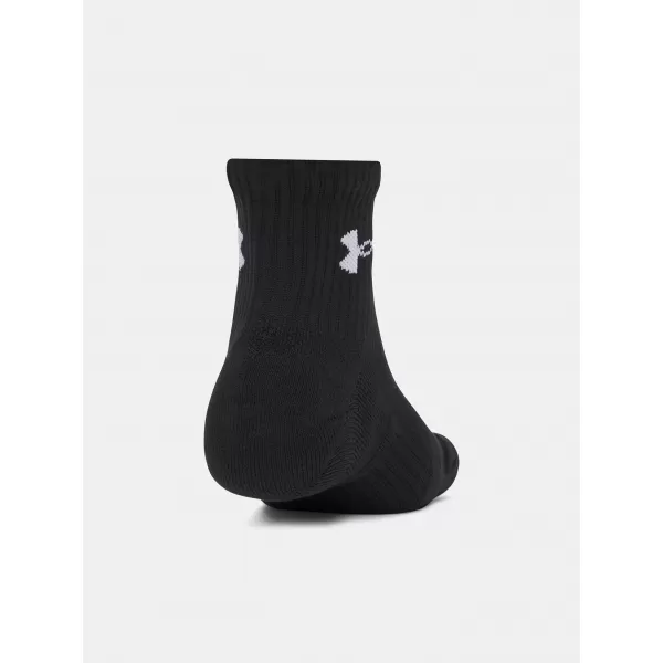  Șosete UNDER ARMOUR PERFORMANCE COTTON 3P QTR 6009686-008 NEGRU 