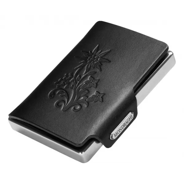  Portofel MONDRAGHI Silhouette Edelweiss NEGRU 