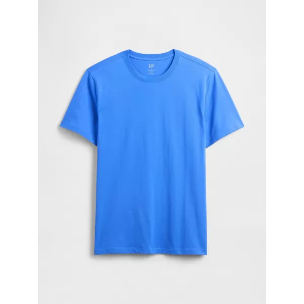  Tricou pentru bărbați GAP LOGO CREW TEE 842063-69 BELLE BLUE 