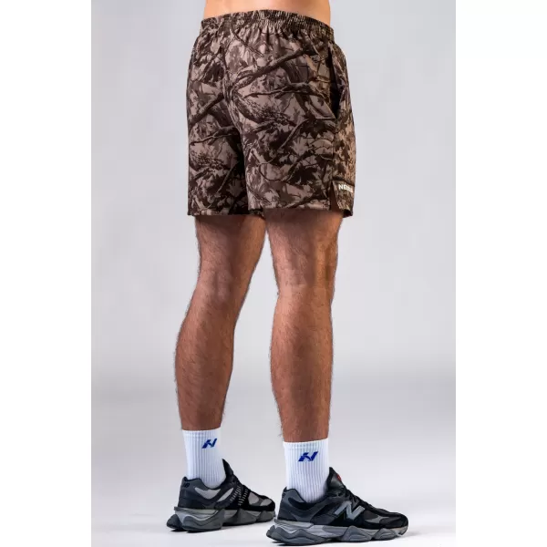  Pantaloni scurți de antrenament POWER 902 LIGHT BROWN CAMO Nebbia 