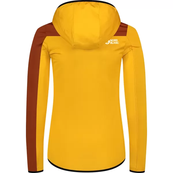  Hanorac pentru femei powerfleece NORDBLANC RIVA NBWFL8292 CHIHLIMBAR 