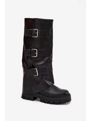 Cizme de dama BOTO ISAVINE 39227 NEGRU