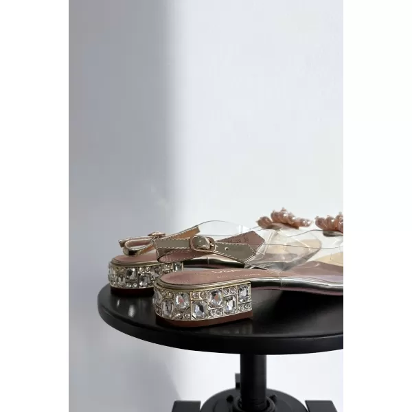  Sandale de dama D&A MR52-229 AUR 