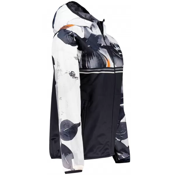  Jachetă softshell premium pentru femei ALTISPORT VOJ/ALW117JACK01 NEGRU/PORTOCALIU 
