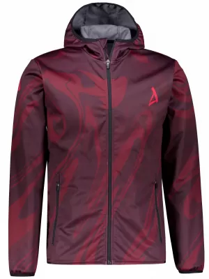 Jachetă softshell premium pentru bărbați ALTISPORT VOJ/ALM072JACK01 VIN/ROSU