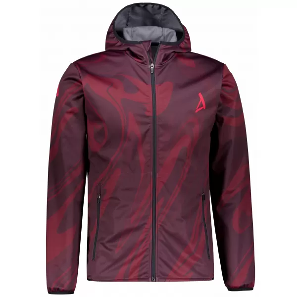  Jachetă softshell premium pentru bărbați ALTISPORT VOJ/ALM072JACK01 VIN/ROSU 