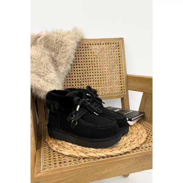 Oameni de zăpadă pentru femei D.FRANKLIN DFSH375006 NEGRU 