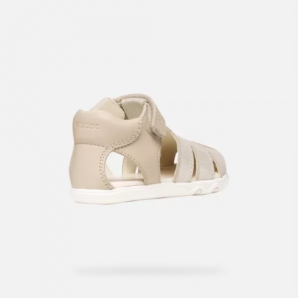  Sandale pentru fete GEOX SANDAL STEPPIEUP B656QA0CR85C5000 BEJ 
