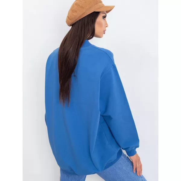  Hanorac de dama BASIC FEEL GOOD RV-BL-5185.73P ALBASTRU ÎNCHIS 