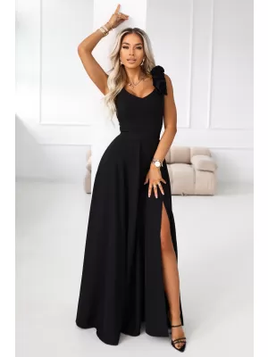 Rochie NUMOCO 643-2 NEGRU
