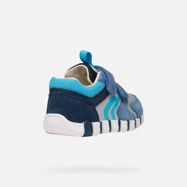  Primii pași băieți GEOX IUPIDOO B3555D02214C4S1L ALBASTRU 