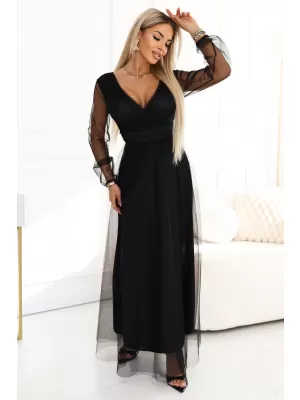 Rochie NUMOCO 664-3 NEGRU