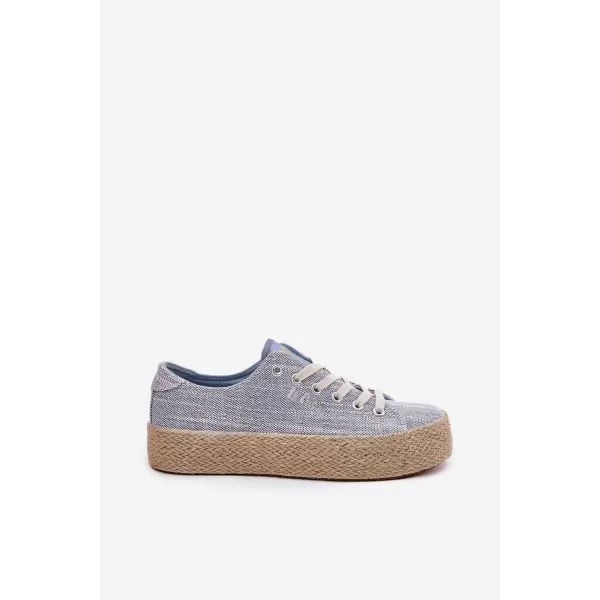  Adidași de damă LEE COOPER LCW-25-02-3284 ALBASTRU DESCHIS 