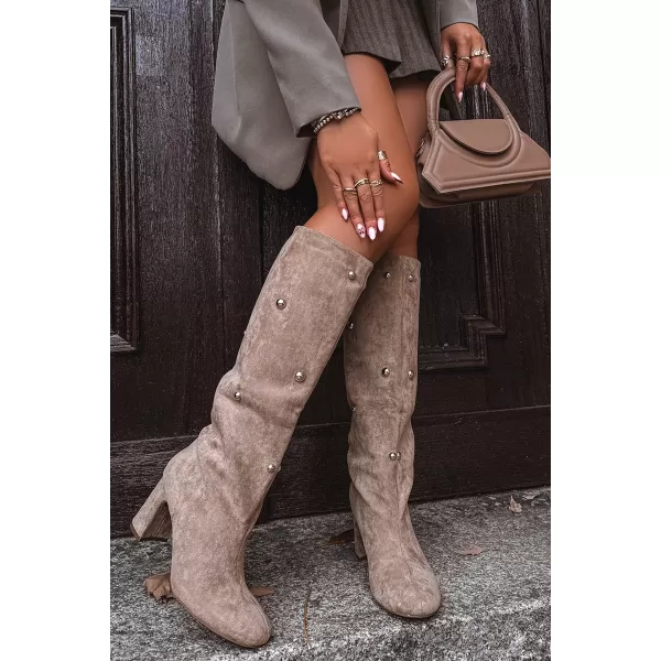  Cizme de dama BOTO LUCINDA 40118 KAKI 