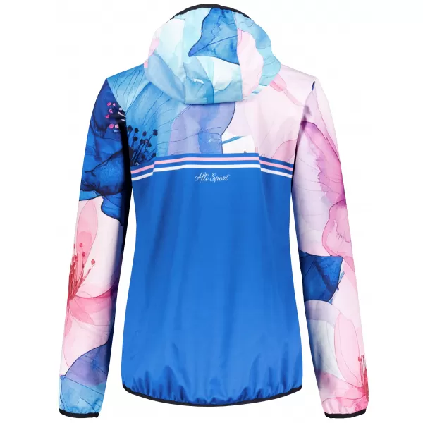  Jachetă softshell premium pentru femei ALTISPORT VOJ/ALW117JACK01 ALBASTRU/ROZ 