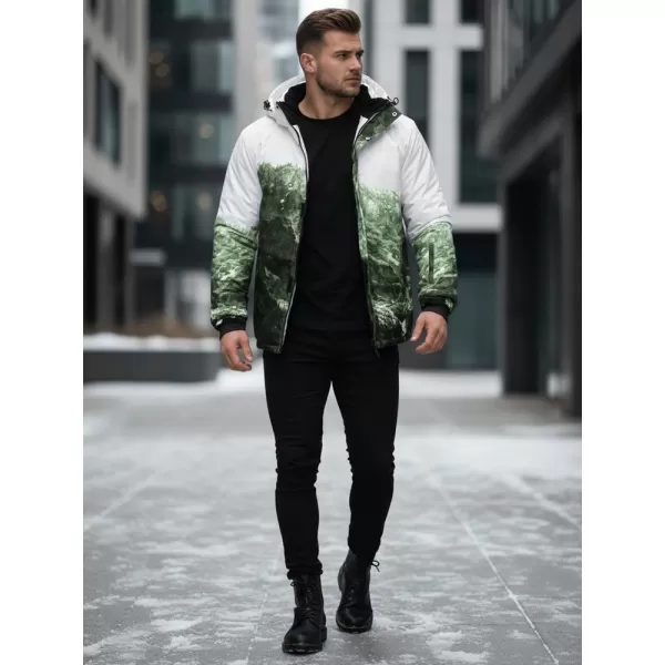  Jachetă pentru bărbați DSTREET TX5126 VERDE 