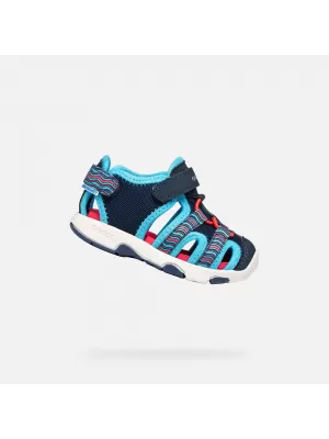 Sandale pentru baieti GEOX SANDAL MULTY B650FA0CE14CF44D ALBASTRU