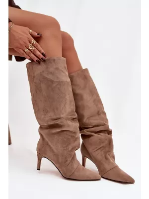 Cizme de dama BOTO MAVELLA 40619 KAKI