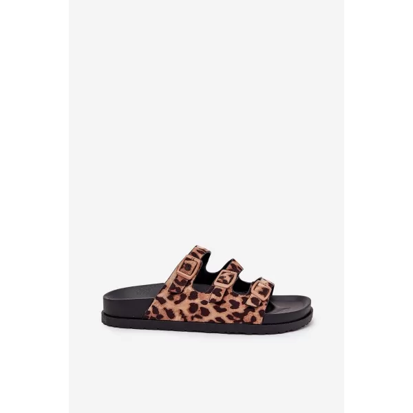  Papuci de damă BOTO ULIRI 36081 LEOPARD 