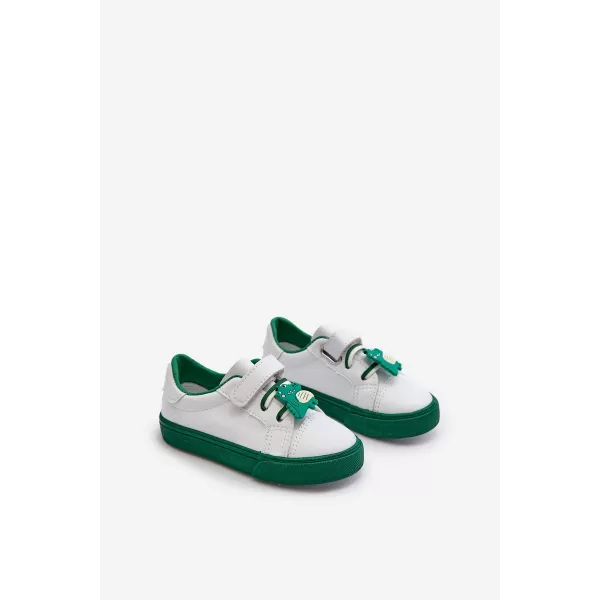  Adidași pentru copii BOTO PENNYN 32801 ALB/VERDE 