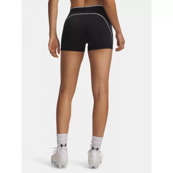  Pantaloni scurți de damă UNDER ARMOUR HEATGEAR ELITE SHORTY 6015371-008 NEGRU 