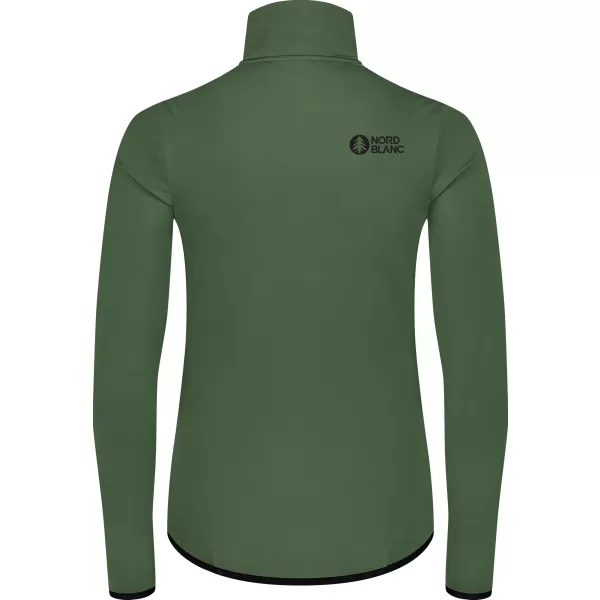  Hanorac pentru femei powerfleece NORDBLANC SEDGE NBWFL8291 VERDE 