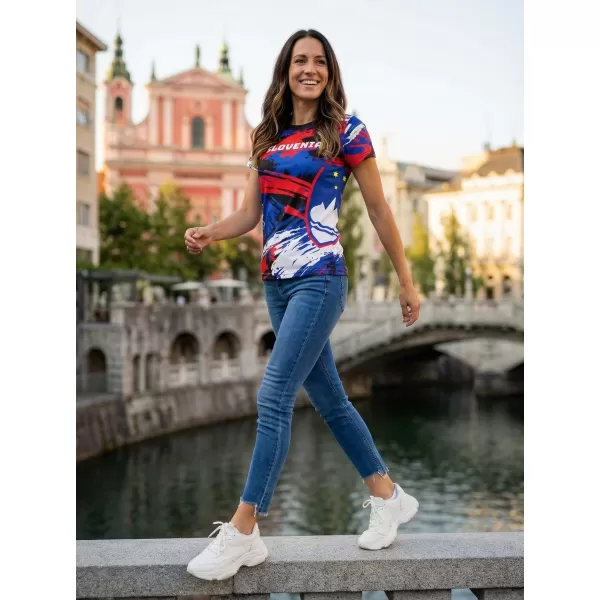  Tricou premium pentru femei ALTISPORT VOJ/ALW036SI/TR01 DUNGI 
