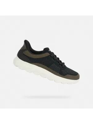 Adidași pentru bărbați GEOX SPHERICA PLUS FAST IN G014662 NEGRU
