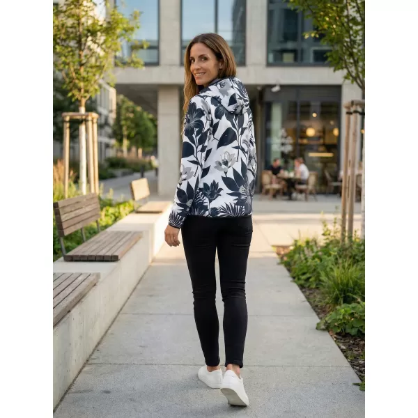  Jachetă softshell premium pentru femei ALTISPORT VOJ/ALW115JACK01 NEGRU/ALB 