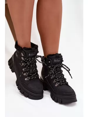 Cizme de iarna dama LEE COOPER LCJ-25-31-3911 NEGRU