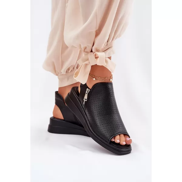 Sandale de dama BOTO MEVINETTE 36864 NEGRU 
